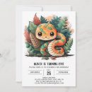 Search for girl reptile birthday invitations Snake