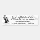 Search for viking bumper stickers Humour