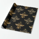 Search for queen bees wrapping paper Insect