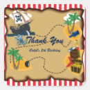 Search for birthday pirate stickers Treasure