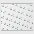 Search for inspirational quotes wrapping paper Black and white