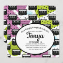 Search for back to the 80s invitations Pink
