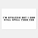 Search for dyslexia stickers Meme