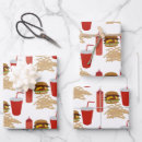 Search for cheeseburger wrapping paper Pattern