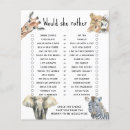 Search for safari baby shower games Jungle