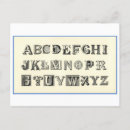 Search for alphabets postcards Vintage