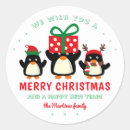 Search for happy new year cute stickers Penguin