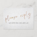 Search for type rsvp cards Typography