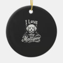 Search for maltipoo christmas tree decorations Animal