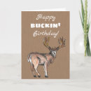 Search for stag birthday cards Hunting