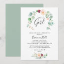 Search for contemporary baby shower invitations For her