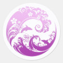 Search for purple hibiscus stickers Tropical
