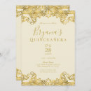 Search for ivory quinceanera invitations Classy