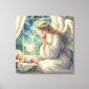 Search for guardian angel canvas prints Angelic