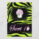 Search for lime green zebra Sweet 16