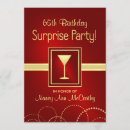 Search for surprise 65th birthday invitations Elegant