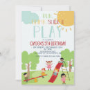 Search for party in the park invitations For kids