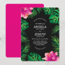 Search for monstera leaves wedding invitations Hibiscus