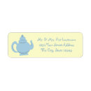 Search for bridal tea return address labels Whimsical