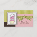 Search for lollipop business cards Bakery