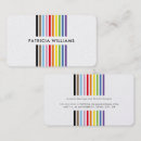 Search for colorful business cards Creative