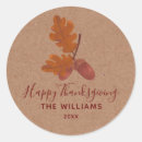 Search for acorn stickers Thanksgiving