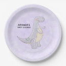 Search for baby dinosaur shower plates Prehistoric
