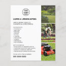 Search for landscaping flyers White
