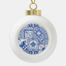 Search for portuguese tile christmas tree decorations Pattern