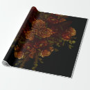 Search for orange and black wrapping paper Gothic