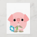 Search for swine postcards Cartoon