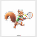 Search for funny tennis stickers Racquet