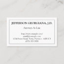 Search for attorney at law business cards Counsel