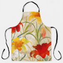 Search for botanical drawing aprons Colourful
