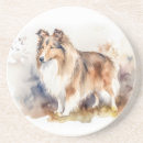 Search for sheepdog barware Watercolor