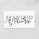 Search for makeup artist business cards Trendy