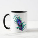 Search for feather mugs Peacock feathers
