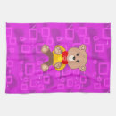 Search for teddy bear tea towels Pink