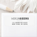 Search for delivery return address labels Modern