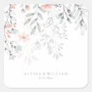 Search for coral and grey wedding stickers Rustic