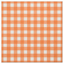 Search for orange gingham fabric Checked pattern