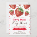 Search for red baby girl shower invitations Watercolor
