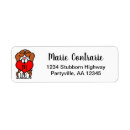 Search for beagles return address labels Cartoon