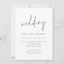 Search for funky invitations Black and white