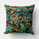 Search for black and turquoise cushions Abstract