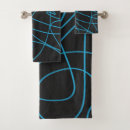 Search for blue and black bath towels Chic