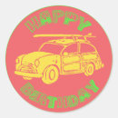 Search for surfer girl stickers Birthday