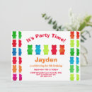 Search for candy birthday invitations Food