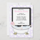 Search for massage party invitations Spa