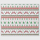 Search for santa sleigh wrapping paper Candy canes